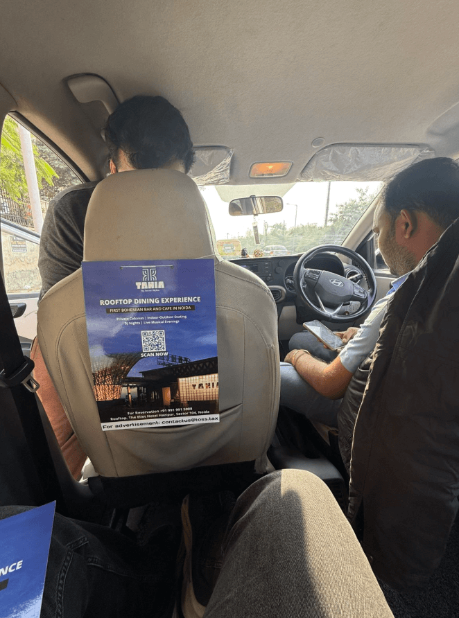 Premium In-Cab Advertising